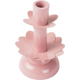 Mela Artisans Lotus Bloom Tapered Pink Candleholders Small at Nordstrom