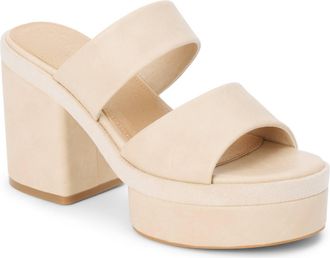 Matisse Footwear Womens Graham Platform Heel In Natural