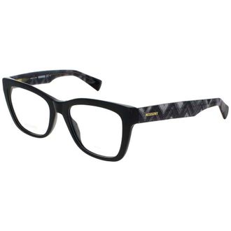 Missoni Ladies Black Rectangular Eyeglass Frames Mis 0081