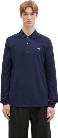 Lacoste Polo L.12.12 Manica Lunga - - Tops - Uomo - Blu - XL
