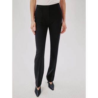 Another Tomorrow Classic Trouser in Black at Nordstrom, Size 44 It