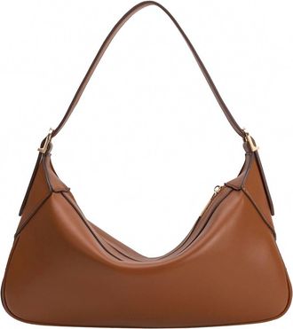 Melie Bianco Womens Nicolette Vegan Shoulder Bag In Saddle