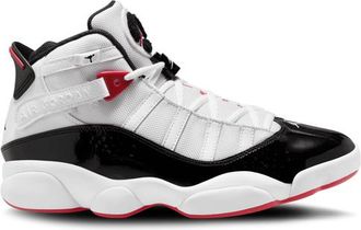 Nike Jordan Mens 6 Rings - Shoes Varsity Red/White/Black Size 10.0
