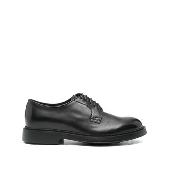 Doucal's Derby - male - Doucals - Laced Shoes - Black - 9 1/2 UK - Shoes