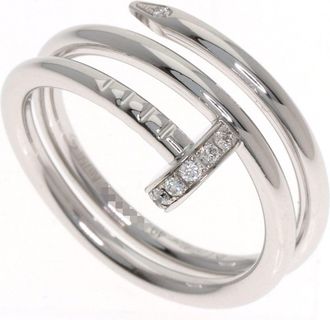 Cartier White Gold (18K) Band Ring (Pre-Owned)