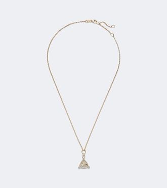 Foundrae Resilience Blossoms 18kt gold pendant necklace with diamonds