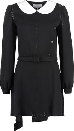 Maison Margiela Mujer, Vestidos, Negro, Talla: S