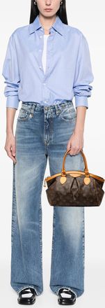 Louis Vuitton Pre-owned Womens Monogram Tivoli Pm - Brown Textile - One Size