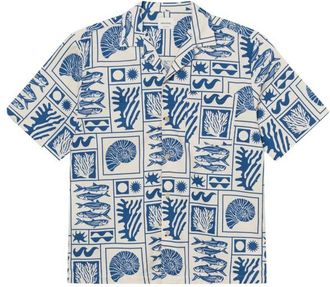 Dedicated Shirt Marstrand Hemd f&uuml;r Herren | grau