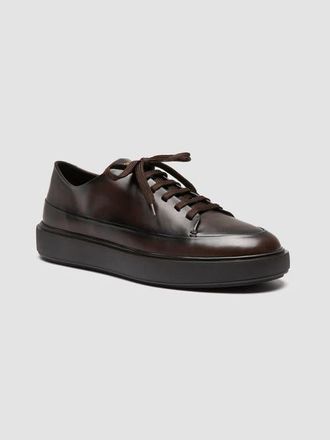 Officine Creative Release 001 Aero Buttero Nappa in Dark Brown at Nordstrom, Size 42
