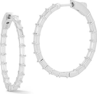 Glaze Jewelry Silver Cz Earrings