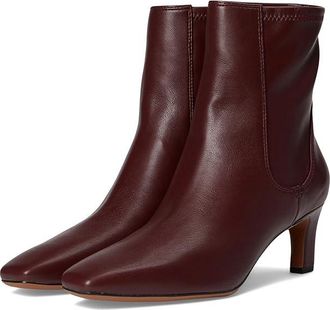 Franco Sarto Tarrin Womens Boots Oxblood Red : 7.5 M, Faux Leather