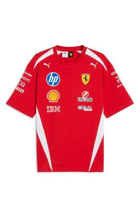 Puma Scuderia Ferrari HP Replica Cotton T-Shirt in Puma Red at Nordstrom, Size Xx-Large