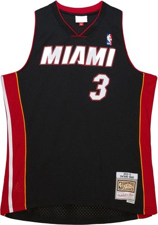 Mitchell & Ness Top Road Finals NBA Miami Heat 2012 Dwyane Wade - Nero