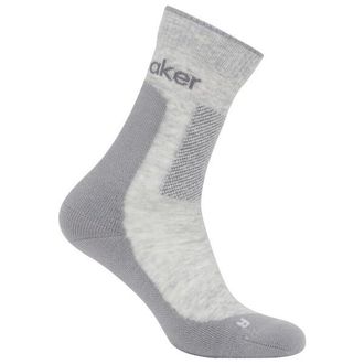 Icebreaker Merino Hike+ Medium Crew Wandersocken f&uuml;r Damen | grau