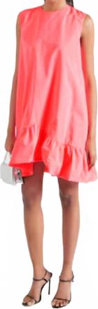 Essentiel Hibernate Sleeveless Mini Dress In Calypso Pink