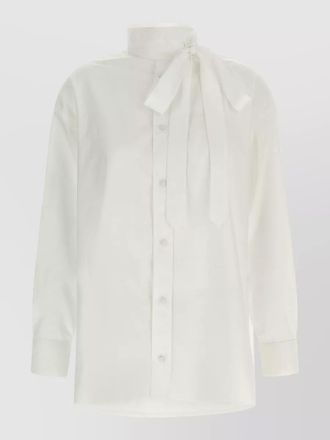 Kenzo shirt featuring lavalli&egrave;re collar and bow