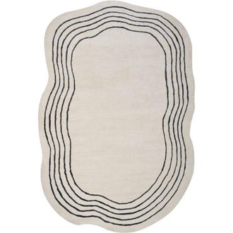 Beliani Rug RAMZAN Beige 200 x 300 cm Viscose