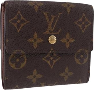 Louis Vuitton Portafoglio Pre-owned in Tela Monogram - - Pre-owned - Donna - Marrone - ONE SIZE