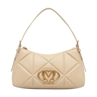 Love Moschino Dames, Tassen, Beige, Maat: ONE Size Leer