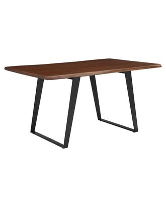 ModWay Viggo 60In Live Edge Acacia Wood Dining Table