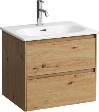 Laufen Lua Juego Completo, Lavabo Incl. Mueble Bajo Lavabo, - Laufen