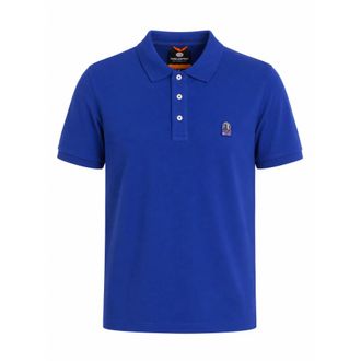 Parajumpers Polo Shirts, male, Blue, Size: 2XL Wellington Polo