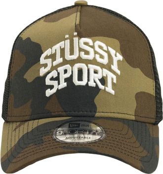St&uuml;ssy New Era 9Forty Sports Trucker Camo 1311247-CAMO