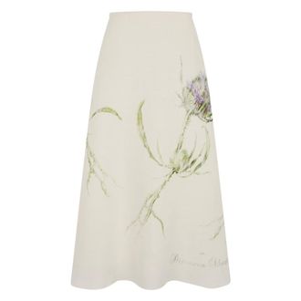 Alberta Ferretti Rokken, Dames, Wit, L, Skirts