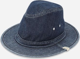 Visvim Buckley Cap DMGD Indigo
