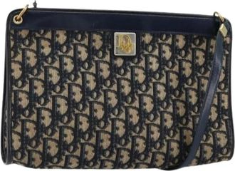 Dior Pre-owned Cross Body Bags, female, Multicolor, Size: ONE SIZE Pre-owned Vintage Trotter Shoulder Bag
