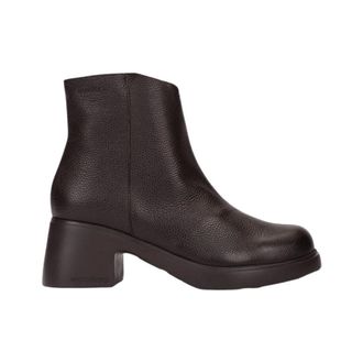 Wonders E-7125 Enkellaars - Dames - Schoenen - Bruin - Maat: 41 EU Zijde