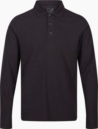 Regatta Mens Regatta Professional Mens Long-Sleeved Polo Shirt - Grey - Size: 44