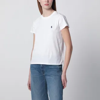 Polo Ralph Lauren T-shirt bianca in cotone