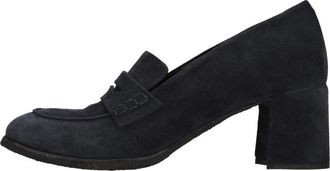 Del Carlo Suede Loafers - Dames - Pumps - Blauw - 36 EU - Leer - Schoenen