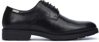 Pikolinos Lorca Veterschoen voor Heren - Heren - Nette schoenen - Zwart - 44 EU - Leer - Schoenen