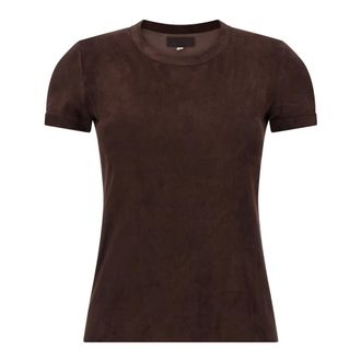 Stouls T-Shirts, female, Brown, XS, 05 Suede T-Shirt