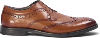 PAUL ANDREW heren brogues met vleugelneus in bruin - Cambridge