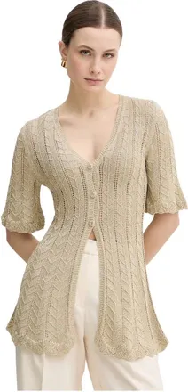 Twinset Mujer, Jerseys, Beige, Talla: S