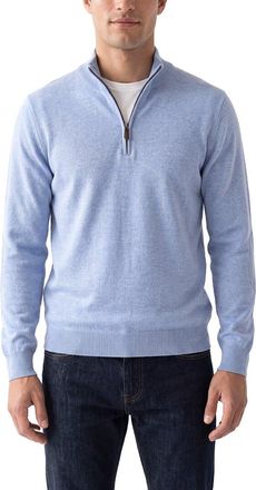 N.Peal N. PEAL Carnaby Cashmere 1/2-Zip Sweater