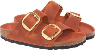 Birkenstock Burnt Orange Arizona Big Buckle Sandals