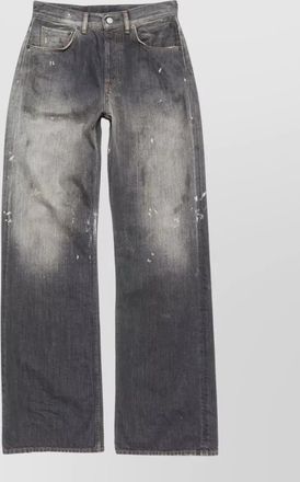Acne Studios wide leg denim trousers five pocket