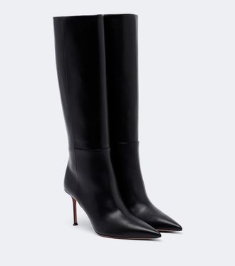Aquazzura Harper leather knee-high boots