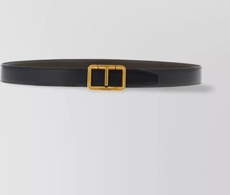 Tom Ford calfskin leather reversible belt