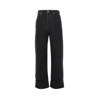 Bottega Veneta Cuffed Straight Leg jeans Man 48