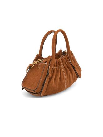 Marc Jacobs Womens Shoulder Bag Copper Suede - Shoulder-Bags