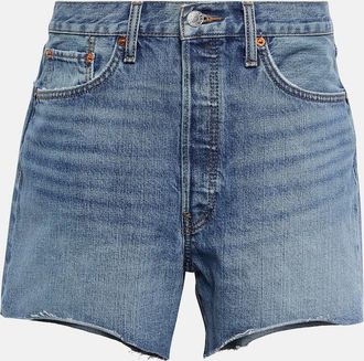 Re/Done 90s Low Slung denim shorts