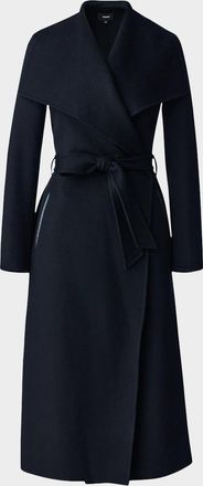 Mackage Mai Wool Belted Wrap Coat