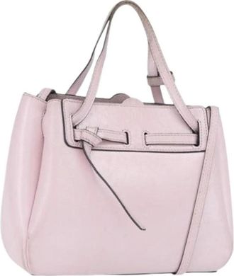 Loewe Pre-owned Schoudertas - Dames - Vintage Handtas - Roze - ONE Size - Leer - Vintage