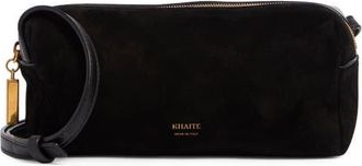 Khaite Mini Kye Leather & Suede Crossbody Bag in Black at Nordstrom